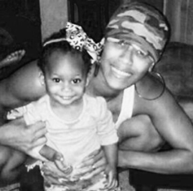 Experiencing a different kind of happiness thanks to my husband and BEAUTIFUL daughter, Ryan and Rylan ALLEN!!!