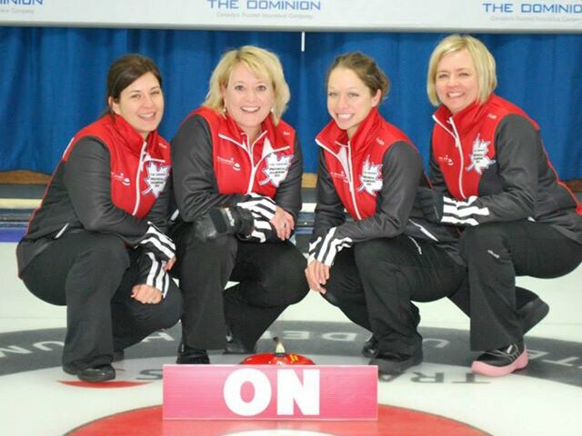Competitive women's curling team out of the Burlington Curling Club.