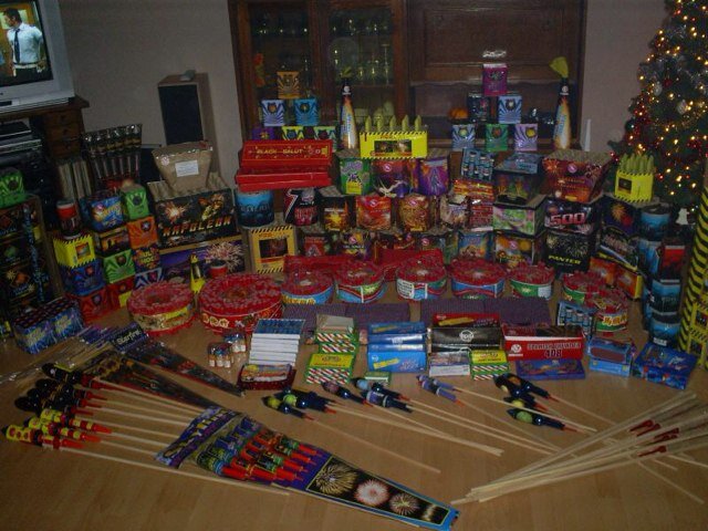 Houd van vuurwerk !