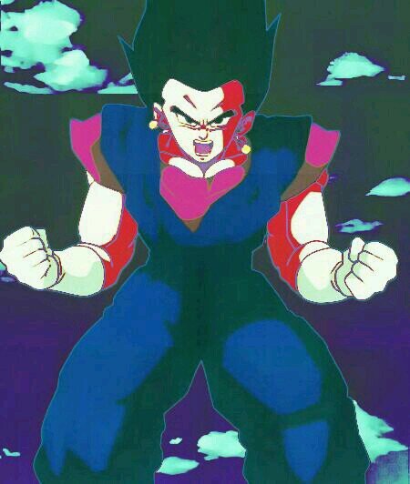 Vegito. The mighty fusion caused by the Potara earrings. Formed from Goku and Vegeta, only to beat Majin Buu. It was a choice to make. (RP/PARODY)
