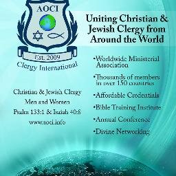 Global network of Christian & Jewish clergy & ministry leaders united for fellowship, exalting God, and divine networking. Membership is FREE!