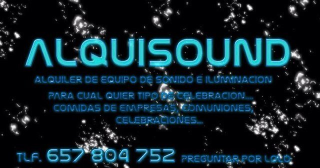 Alquiler de equipos de sonido e iluminacion Vive La Fiesta Con Nosotros 657804752