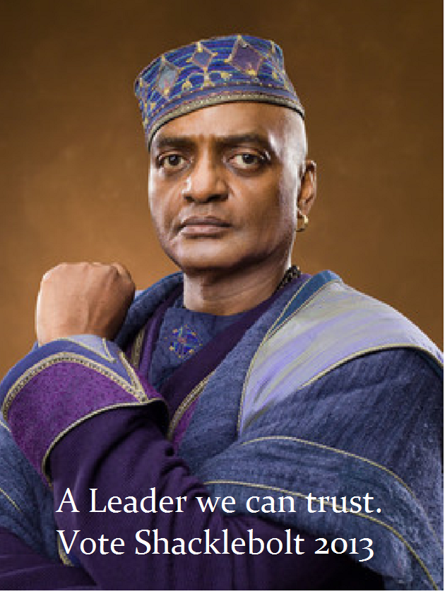 Running for Headmaster of Hogwarts 2013!