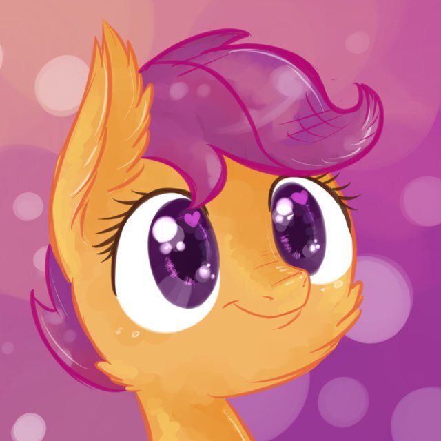 Hello its me Scootaloo I'm a robotic version of @mlp_scootaloo I am one of the Robot CMC's! YAY!