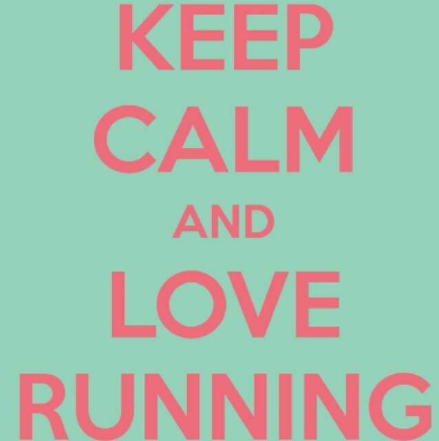 I'd rather be running.