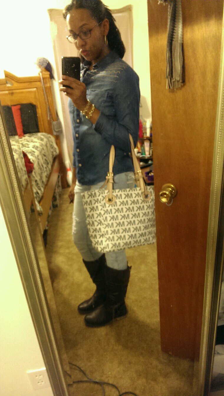 Married to the money.