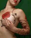 ink, ink, and more ink...embedded in my skin as a memory within