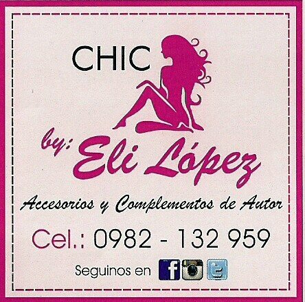 ChicEli's profile picture. ♡Accesorios p/la mujer de hoy.Diseños únicos p/ complementar tu estilo. Al mejor precio!♡Seguinos en instagram: CHICBYELILOPEZ y en FB: Chic By: Eli López
