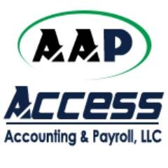 Access Accounting and Payroll is a full service accounting firm.  We help small businesses with payroll processing, tax preparation and bookkeeping.