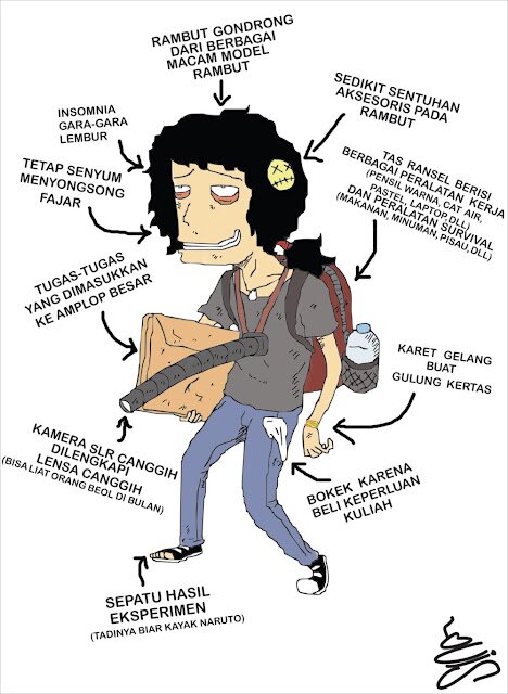 Ada waktunya ngampus itu asik dan membosankan!