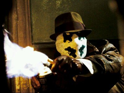 Died. Brought back to life by DC comics. Thanks DC. #RP #Rorschach #Watchmen