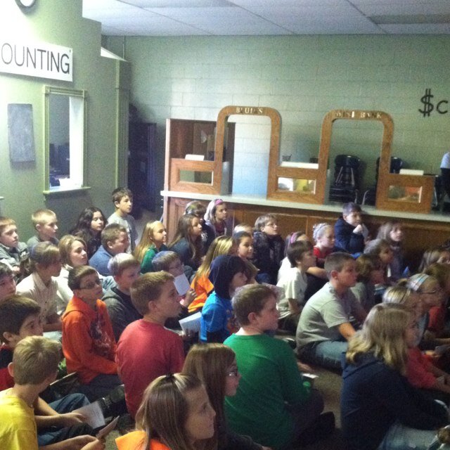 Mrs. Tindall's 5th grade class at Greenwood in Lee's Summit, MO