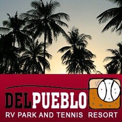 Family owned and operated, the 55+ Del Pueblo RV and Tennis Resort can be your desert paradise, too.