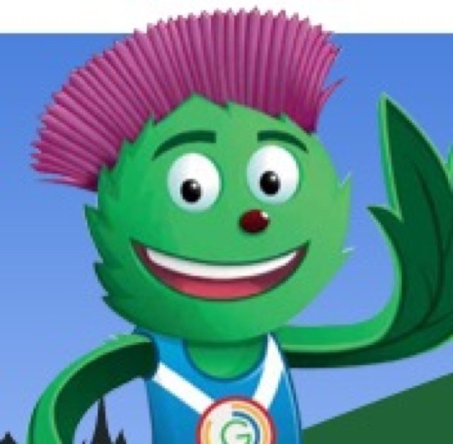 Hi! I'm Clyde, the official mascot of the Glasgow 2014 XX Commonwealth Games! http://t.co/WISyx5WMvu