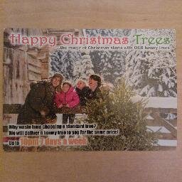 Happy Christmas Trees Bristol - we deliver luxury Christmas trees to your front door - free delivery around Bristol and Bath
