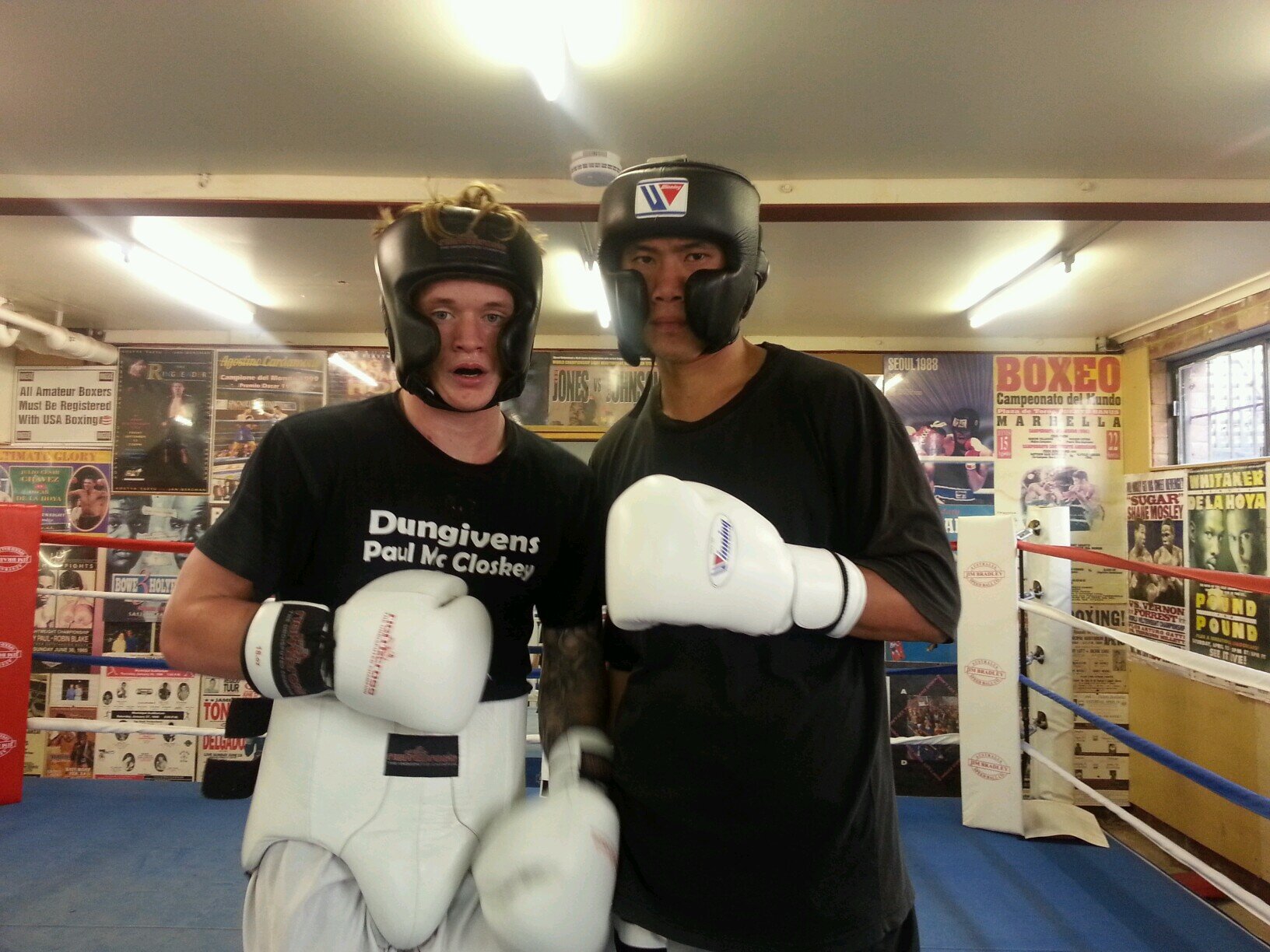 Professional boxer 11-2. 
WBA Oceania Super Welterweight champion. 22yrs old.