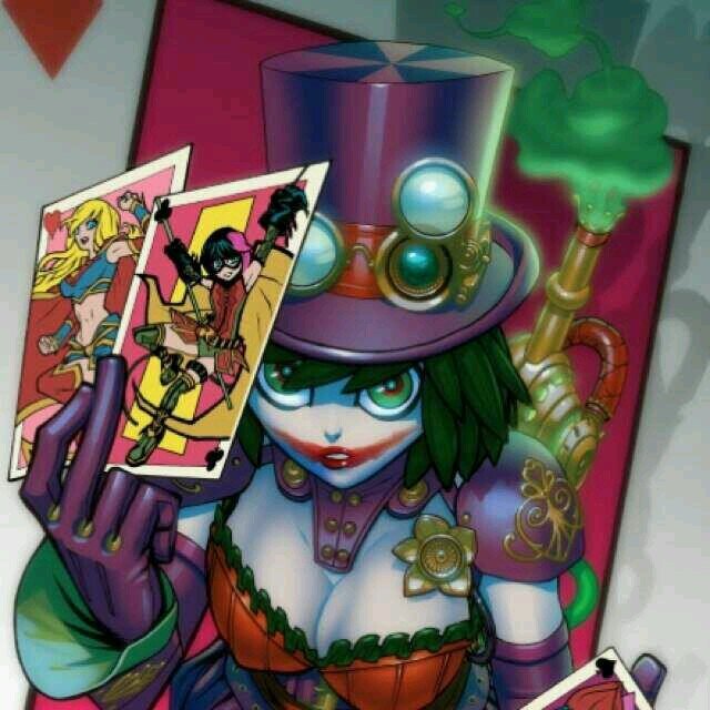HAHAHA Hiya Batsy! Miss me? OH Of course you did!!! HAHAHAHA!!! Just SMILE! The clown Prince(ss) of crime!! #Single #FemaleGotham