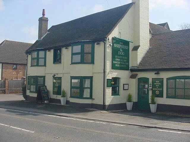 The Shepherd & Dog, Crays Hill Billericay Essex.

Great Food, Great Beer and Great Events
Specialist Caterers - Funerals, Parties Etc
Book: 01268 521967