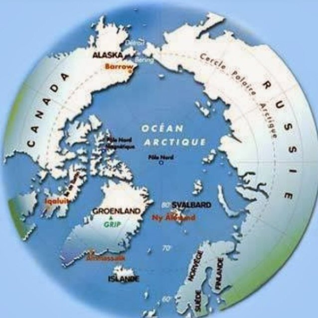 Compte Twitter sur le projet de recherche concernant la Souveraineté de l'Arctique dans le cadre du cours de Relations Internationales I  SC PO 261