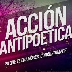 Antipoetica's profile picture. Recuerda compartir las fotos y llenar el mundo de antipoesía... - Acción Antipoética, pagina original