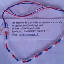 LeBracelet's profile picture. Je soutiens l'Equipe de France Paralympique à Sotchi et toutes les équipes et sportifs handisport. Fabriqué par @adyptz et @cococinelle8301 et @EnRoutePourRio