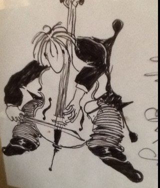 Cellist. i love drinking tea in all its colors