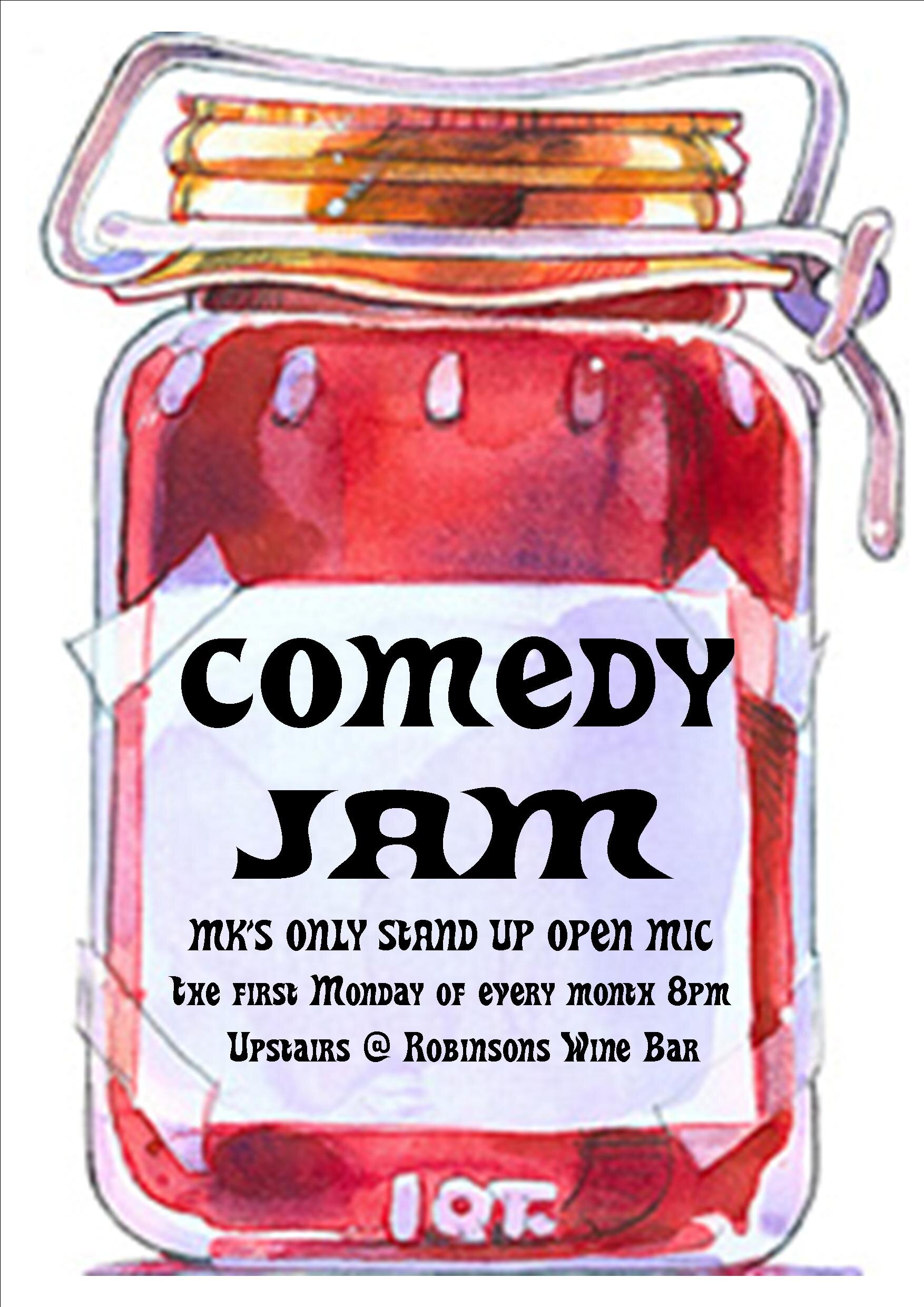 Jam Comedy Club , bringing the funny to #MK & #Northampton every Month. Run by @andozka & @mikelordcomedy