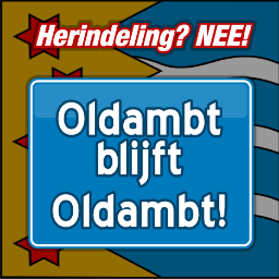 Herindeling NEE; Oldambt blijft Oldambt!
Een informele vereniging van Oldambtsters tegen opgelegde herindeling en voor inspraak via volksraadpleging.