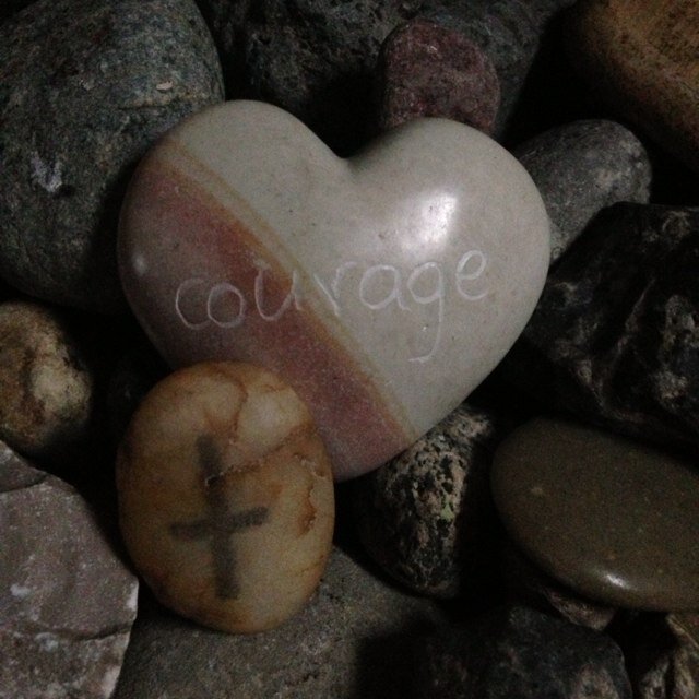 From our first step until our dying breath we will navigate life through acts of courage. Today courage is.....