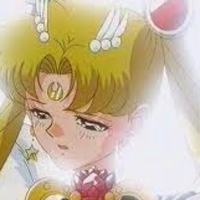Neo-Queen Serenity was the future form of Sailor Moon. She ascended the throne along with her husband, Endymion, and ruled all of Earth from the Crystal Palace.