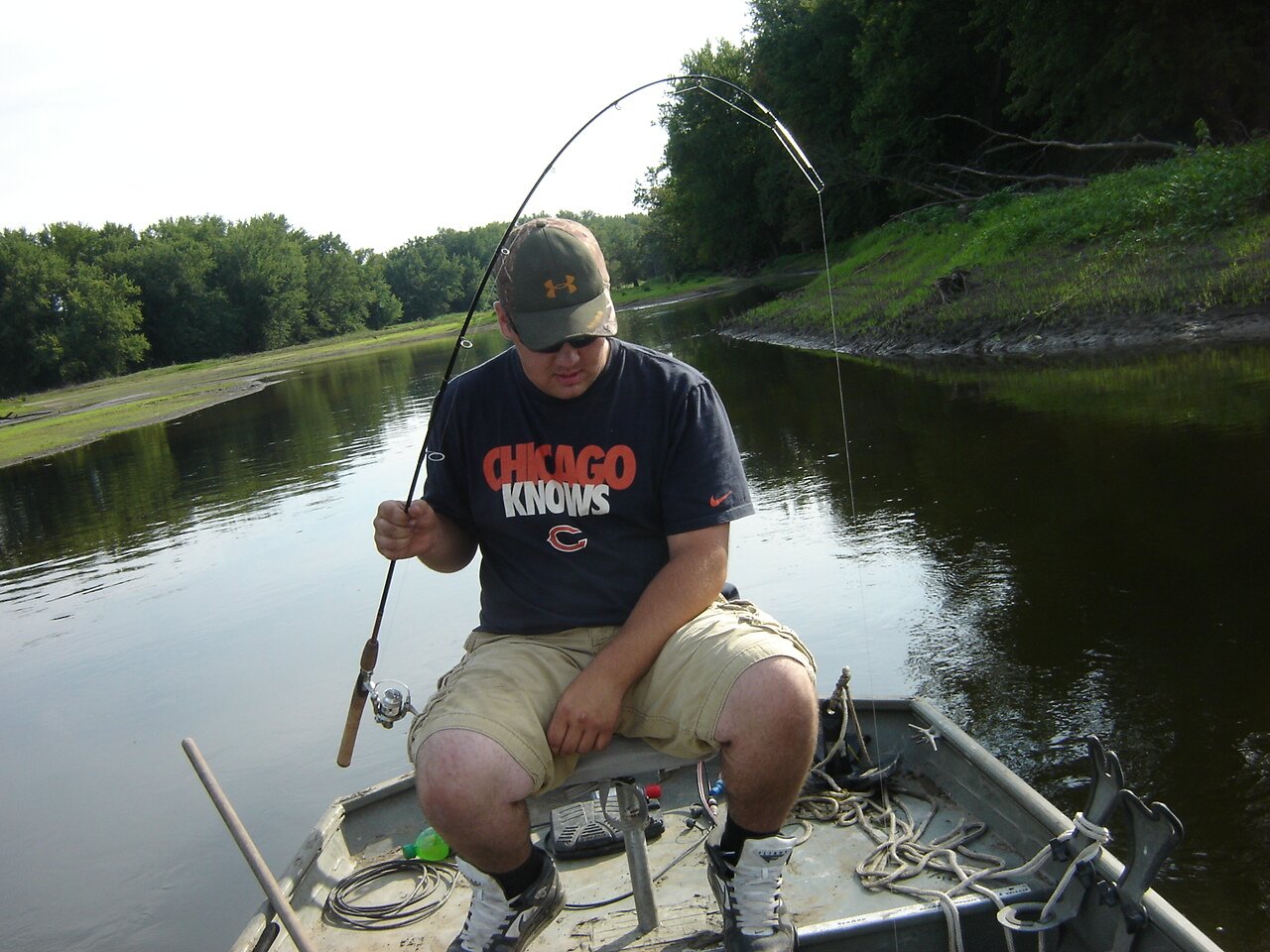 I work to live and live to fish