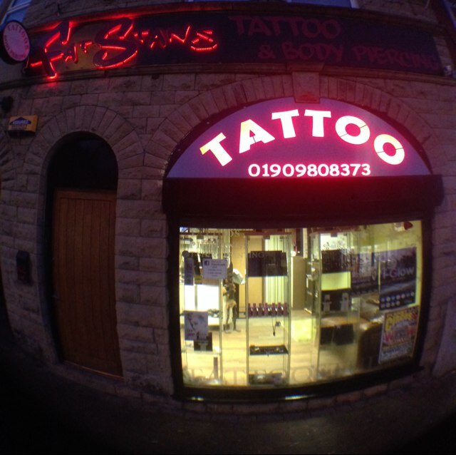 tattoo studio dinnington tel 01909808373