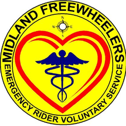 Midland Freewheelers Blood Bikes 100% voluntary 100% committed 24/7 365 @ £0 to the NHS. For info/to join email; secretary@midlandsfreewheelers.co.uk.