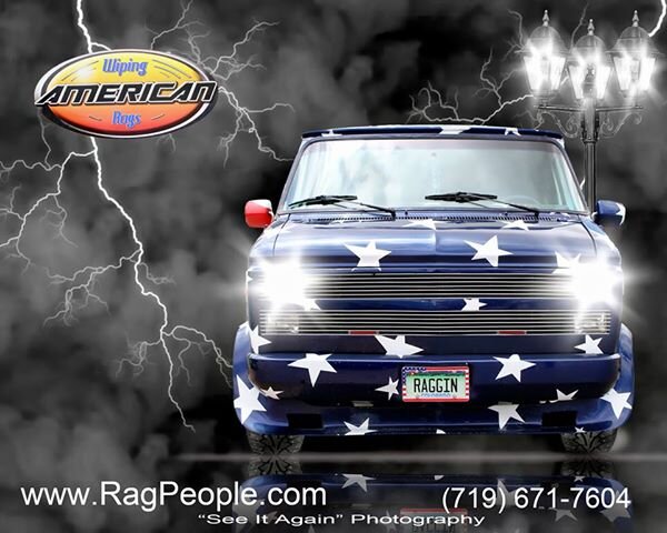 Delivery van for American Wiping Rags, Inc.