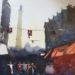 Drawing, watercolors & oil paintings.

Inst: @borjacantos31