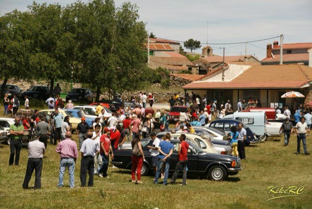 concentracion de coches clasicos