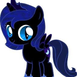 Hi there,I'm just a little Nightmare of a Filly ^^ and I Love my Big Brother @MLPFIM_RainbowD! All Hail...ME Hehe ^^ #TeamLuna