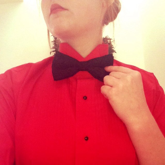 A short redhead, that means I'm really short-tempered. Hahaha! Get it? No? Okay. #TwitterStake