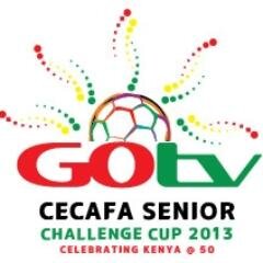 Official GOtv CECAFA2013 Kenya account. 12 Countries, 1 Champion! The 2013 GOtv CECAFA Senior Challenge Cup is officially under way Nov 27 to Dec 12. Join us!