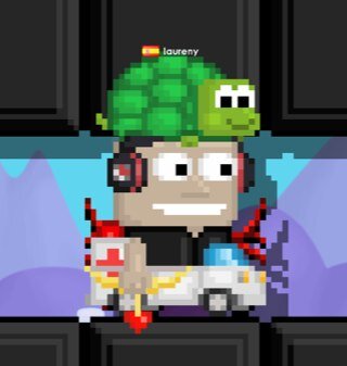 hi i like growtopia and my name on it is laureny and i like drawing