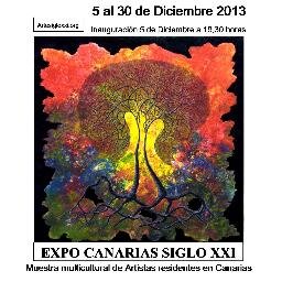 Arte Siglo XXI, Colectívo Cultural creado en 1997 que trabaja con programas de promoción de Artistas residentes en Canarias.
http://t.co/lAAyGFtKiD