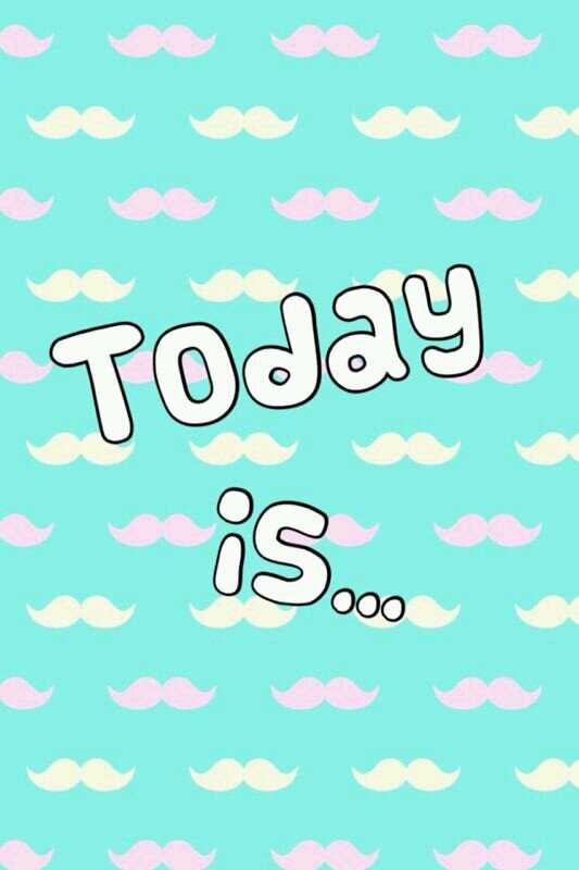 If you want to know what you can celebrate today-check us out! xx