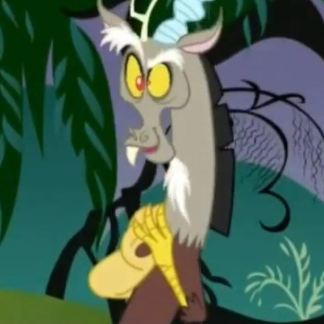 The REFORMED god of chaos and disharmony. (MV Ponies, RP)