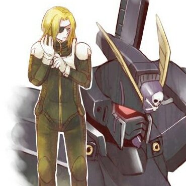 Zabine Chareux, pilot of the Crossbone Gundam X-2. Firm believer that the world should be run by an aristocracy political system. [Pre-betrayal]