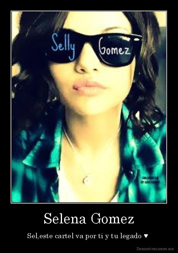 fan de selena gomez y azul de corazon