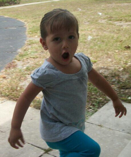 I am a 4 year old going on 17 with a big mouth!  My mother must make note of everything I say.  I guess I'm funny?