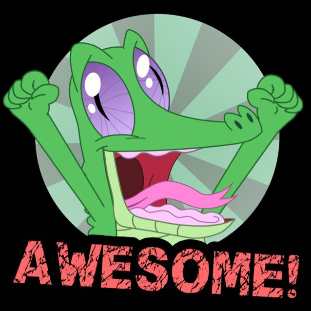 Is @Mlp_Pinkie's pet aligator.