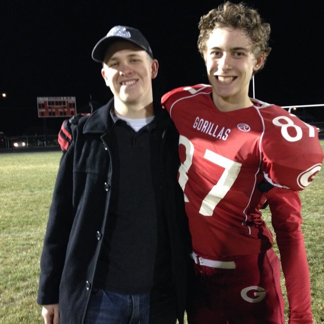 I look at you and I see 2 men. The man you are and the man you oughta be. Someday those 2 men will meet, and it should make for one hell of a football player.