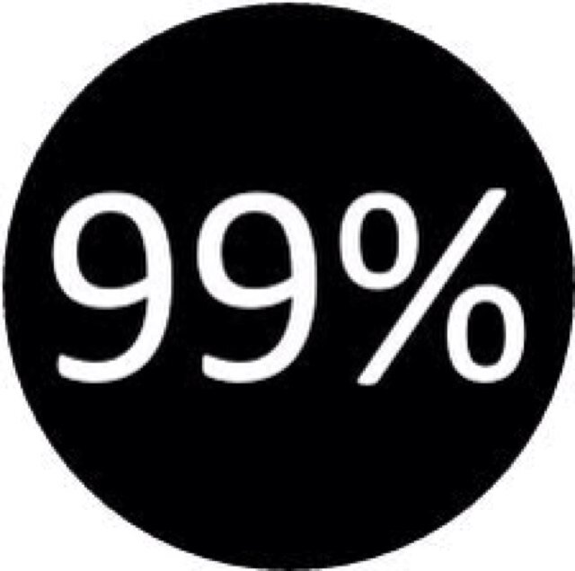 ¿Tú también eres de ese 99'999%?
