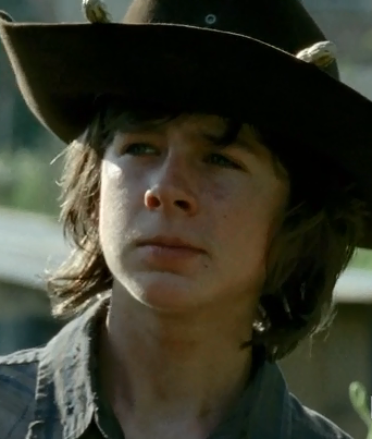 Carl from TWD! 14 year old BAD-ASS